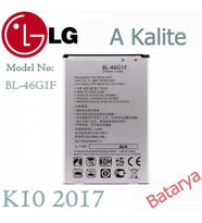 LG  Uyumlu BL-46G1F Batarya A Kalite LG K10 2017 Batarya LG Uyumlu A Kalite Pil