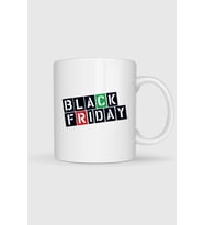 Black Friday Cyber Monday Discounts Tasarımlı Kupa Bardak
