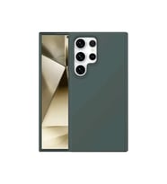 Galaxy S24 Ultra Kılıf First Silikon - Koyu Yeşil