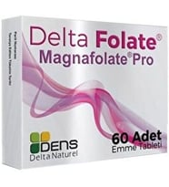 Delta Folate Magnafolate Pro Emme Tableti 60 Adet