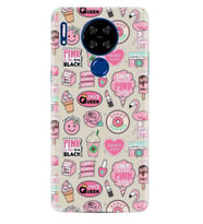 Reeder P13 Blue Max Lite Kılıf Desenli Silikon Donut Flamingo