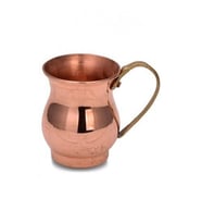 Turna Bakır Oyuncak Maşrapa 6 Cm Düz Kırmızı Turna5502-1
