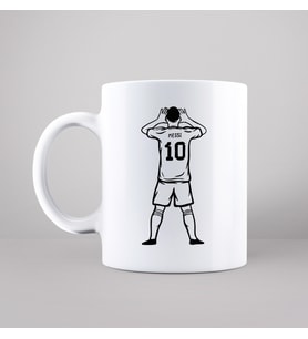 Futbol Tasarımlı Kupa