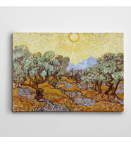 Vincent Van Gogh Live Trees Kanvas Tablo