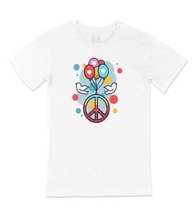 Peace And Love Tişört