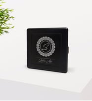 BK Gift Kişiye Özel İsimli Siyah Metal Sigara Tabakası-2