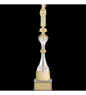 ODAK KUPA - Figürlü Kupalar - Mezuniyet Kadın Figürlü Kupalar FG-032 A - 46 cm