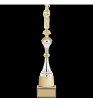 ODAK KUPA - Figürlü Kupalar - Mezuniyet Kadın Figürlü Kupalar FG-032 A - 46 cm