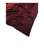Mısırlı Eşarpları Parıltılı Bantlı Elegance Prenses Eşarp (Bordo)