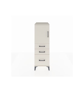 Kronos Dolap 2 Raflı 3 Çekmeceli Tek Kapaklı 44x59x134 Aytaşı-Aytaşı