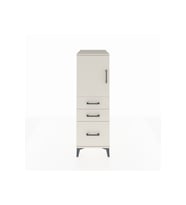 Kronos Dolap 2 Raflı 3 Çekmeceli Tek Kapaklı 44x59x134 Aytaşı-Aytaşı