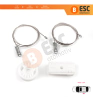 Audi A4 S4 B6 B7 2002-2009 2-Kapı CC Cabrio 8H0839397 İçin Elektrikli Arka Sol Cam Kriko Tamir Seti