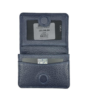 Diga 131 Hakiki Deri Kartlık Cüzdan Lacivert (DENIM)