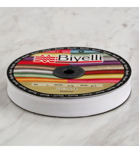Pamuk Beyaz Katlı Biye -1
