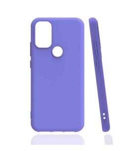General Mobile GM 21 Pro Kılıf Kamera Korumalı Silikon Rubber Arka Kapak (Lila)