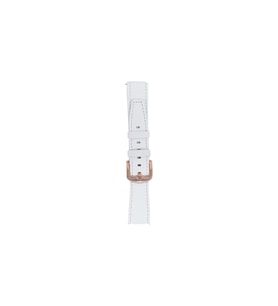 Fro LW38-43 20 mm Hakiki Deri Floter Beyaz Kordon Gold Toka