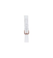 Fro LW38-43 20 mm Hakiki Deri Floter Beyaz Kordon Gold Toka