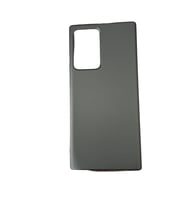 Galaxy Note 20 Ultra ile Uyumlu Cappy Silikon Kılıf Siyah