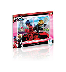 Ca Puzzle Miraculous 35 Parça Frame Puzzle (Karışık Model 1 Adet)