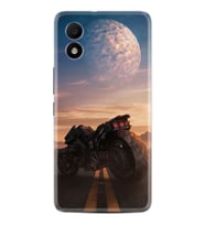 TCL 303 Kılıf Silikon Desen Özel Seri Motor 1621