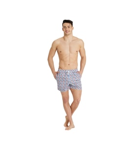 Arena 005253100 Allover Unisex Şort Mayo (Beyaz)
