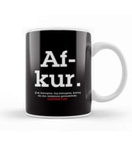 Afkur Karadeniz Kupa Bardak Porselen