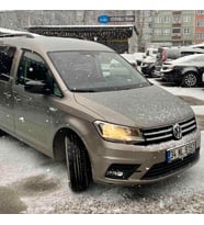Vw Caddy Uyumlu Mk3 2015-2020 Batman Yarasa Ayna Kapağı Piano Black Abs Plastik
