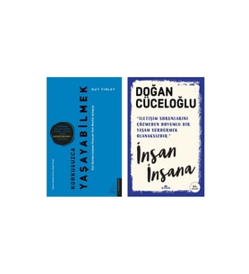 Korkusuzca Yaşayabilmek + Insan Insana- 2 Kitap Set - Iş Bankası Özel Set Korkusuzca Yaşayabilmek Ki