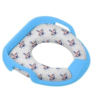 Softy Kids Çocuk-Bebek Yanlardan Tutmalı Yumuşak Süngerli Klozet Kapağı Adaptörü ( Lisinya )