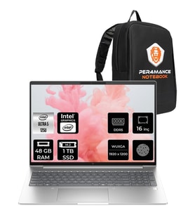 HP Elitebook 660 G11 Core Ultra 5 125U 48GB RAM 1TB SSD 16" FHD+ FreeDOS B2PK4ESPN328 Notebook + Per4 Çanta