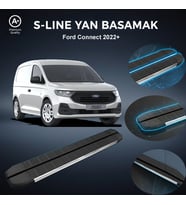 Ford Connect S-Line Premium Krom Yan Basamak  2022 Sonrası