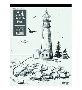 DEFFTER LIGHT HOUSE ESKİZ DEFTERİ A4