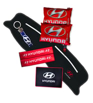 Hyundai Accent Yumurta Kasa Torpido Halısı  Dijital Baskılı Yastık Emniyet Kemer Pedi Aksesuar