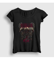 Presmono Kadın Siyah Eagles Bring Me The Horizon T-Shirt 20834tt
