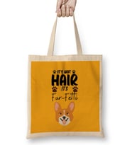 Funny Dog Lover Gift For Women Men Bez Çanta Uzun Saplı