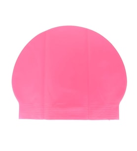 Bermuda Latex Swim Cap Yüzücü Bonesi PEMBE