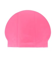 Bermuda Latex Swim Cap Yüzücü Bonesi PEMBE