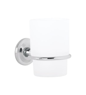 Serel Banyo Lale Diş Fırçalığı Cam / Krom 140101003 E.C.A