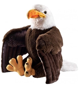 Peluş Kel Kartal 45 Cm Wıld Republıc Artist Serisi (Çok Renkli)