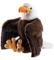 Peluş Kel Kartal 45 Cm Wıld Republıc Artist Serisi (Çok Renkli)