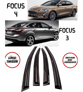 Ford Focus 3-4 Cam Rüzgarlığı Hb 2011-2018 Arası 4 Lü Takım