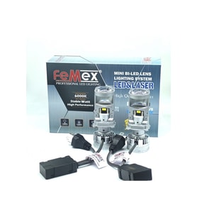 FEMEX Pro EXCLUSIVE Technology H4 CSP LEXTAR Chipset Mini Bi-Led Kendinden Mercekli Ürün