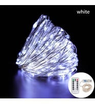 Ev Balkon ve Parti İçin 10 Metre Renkli Kumandalı Usb Peri Led 8 Modlu Animasyonlu Yılbaşı Süsü Işık (Çok Renkli)