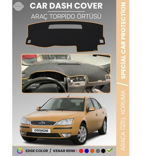 FORD MONDEO (2007-2014) Torpido Örtüsü Ön Göğüs Torpido Koruma Tam Uyum Kaymaz Kolay Montaj