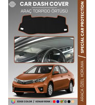 TOYOTA COROLLA E170 (2013-2019) Torpido Örtüsü Ön Göğüs Koruma Araca Özel Çatlamayı Önler Kaymaz