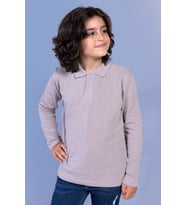 Toontoy Unisex Çocuk  Polo Yaka Tişört (Kahverengi)