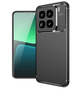 Pilelistore   Xiaomi Mi 15 Pro Kılıf Auto Focus Karbon Kapak - Siyah