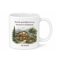 Pansiyonlar İçin Özel Baskılı Kupa Bardak Hediye Pansiyon Hatırası