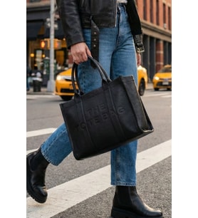 The Tote Bag Kadın Deri Orta Boy El ve Omuz Çanta