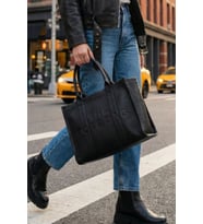 The Tote Bag Kadın Deri Orta Boy El ve Omuz Çanta